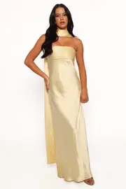 Elsa Maxi Dress - Lemon