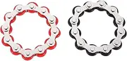INOOMP 2Pcs Roller Chain Fidget Stress Reducer for Adults for Home Office School Creative Decompression for Anxiety Relief