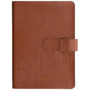 Otto A5 The Dot Journal 240 Page Tan Leather