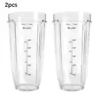1/2pcs 24oz Replacement Parts Cups For Nutri Ninja Blender Auto iQ 900w 1000w AU