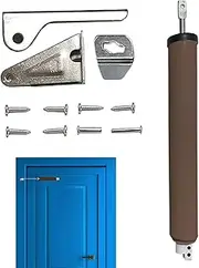 Automatic Door Closer - Aluminum Alloy Hydraulic Door Closers | Quiet Home Closure Supplies for Apartment Living Room Dorm Bathroom Kitchen