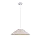 Dion Modern Metal Hanging Pendant Light Lamp White Large