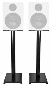 Rockville 29" Black Steel Studio Monitor Speaker Stands For Rockville DPM6W