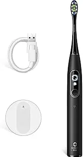 Oclean X Elite 10 Electric Toothbrush, Touchscreen with 12 Range Tracking, 5 Cleaning Modes, Sonic Toothbrush with Timer, 40 Days Battery Life, Sonic Electric Toothbrush, 45 dB, Black