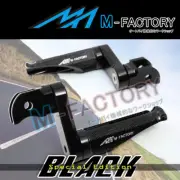 Shinobi Black Adjustable Front Footpegs 40mm for CBR1000RR Fireblade ABS 08-13