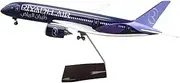 Replica 1:130 for Riyadh for B787 Airplane Model with LED Lights Display Toys Collection Aircraft Decoration Airplane Toy