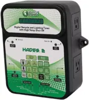 Titan Controls Hades 2 Digital Recycle & Lighting Timer w/ High Temp Shut-of