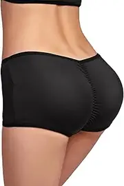 [ZENGSING] Women's Push Up Underpants Padded Push Up Panties Bodice Pants Women Enhancers Fake Ass Butt Lifter Panties Shapers Control Panties