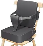 High Chair Insert,Dining Chair Seat Pad for Children - Adjustable Mat Strap Fixation Comfort Accessories for 1-6 Years Old Toddler Girls Boys Preschoolers