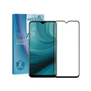 2 Pack MEZON OPPO AX5s Full Cover Tempered Glass Screen Protectors