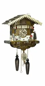 Quartz Cuckoo Clock Heidi with music TU 4247 QM NEW