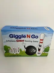 Inflatable Giant Giggle N Go Kids Bowling Set Indoor Games or Outdoor