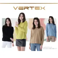 在飛比找momo購物網優惠-VERTEX100%極光羊毛無縫針織暖織衣