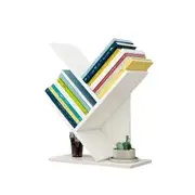 NNETM A minimalists dream: a beautifully crafted wooden bookshelf for your desk