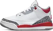 [Nike] Little Kid's Jordan 3 Retro Fire Red White/Fire Red-Black (DM0966 160)
