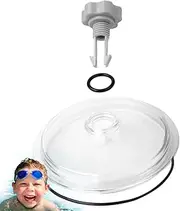 Pool Leaf Trap Cover Lid - Filtration Leaf Catcher Trap Cover - Sand Filter Replacement Parts Repair Kit for Specific Models, Not Fit for 14 and 16 Inch Pump