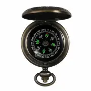 Portable Brass Survival Camping Compass Outdoor Hiking Pocket Watch Navigation