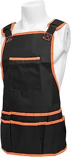 xinyee Garden Tool Apron Adjustable Waist Tool Apron with Pockets Gardening Kit Work Apron Double Layered Oxford Cloth Gardening Tool Kit Holder Organizer for Women Men Art Gardening Lawn Yard
