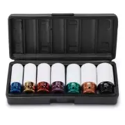 7PCS 1/2 Inch Drive Lug Nut Deep Impact Socket Set,Thin-Walled Wheel Rim Prot...