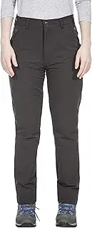 [TRESPASS] Women's Amazonite Quick Dry Mosquito Repellent Trousers with Uv Protection, peat