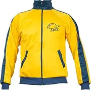 [JL Sport] Legendary Pele Yellow Tribute Jacket Football Sports Retro Vintage