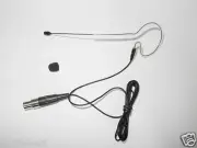 Black Single Headset Microphone for Shure Wireless Headworn Mic System Mini 4pin