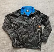 Ecko Unltd Jacket Mens Large Black MMA Full Zip Embroidered Unstoppable New