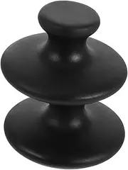 2Pcs Jade Massage Stones Mushroom Shaped Tools for Deep Tissue Relief Stones for Body Facial Massage Circulation Soreness Relief