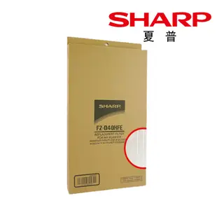 【SHARP 夏普】集塵HEPA濾網 KC-JD50T-W 適用 原廠公司貨 FZ-D40HFE (8.4折)