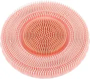 DECOMELODY Portable Face Scrubber Soft Silicone Bristles Deep Cleaning Exfoliating Brush for Women Men