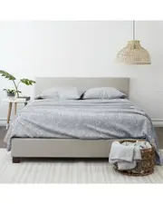 Home Collection Ultra Soft Trellis Vine 4Pc Sheet Set