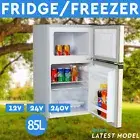 85L Portable Fridge Freezer 12V 24V 240V For Camping Car Boating Caravan Bar