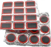 192pcs Bicycle Tire Patch Tires Inner Tube Puncture Repair Natural Rubber Repair Tape Truck Tire Puncture Patches Auto Tire Repair Patches Truck Tire Repair Kit Black Generic