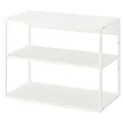 PLATSA Open shelving unit, white - Shop today