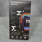 Vivitar Smart Watch 1.69” Touch Screen Waterproof IP43 Model SMRTW20-BLK NIB