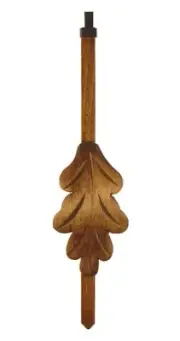 Cuckoo Clock Pendulum hand carved 9.0404.09 NEW