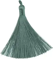 BEBEMOKO 20pcs Hanging Tassel Pendant Earrings Lightweight Tassel Accessories for Jewelry Keychains and Bracelets Color