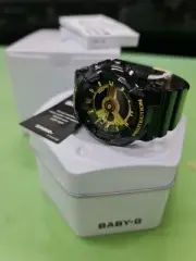 Casio Baby-G Analogue/Digital 2023 Black/Gold Watch BA110X-1A BA-110X-1ADR