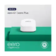 Amazon eero 6+ mesh wifi router with 1 month free eero Plus (auto-renews) - C...