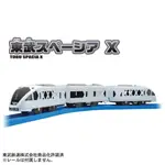 【美國媽咪】PLARAIL 鐵道王國 多美火車 S-36 東武新幹線SPACIA X TP90776 電車