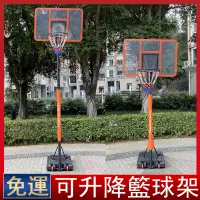 在飛比找蝦皮商城精選優惠-免運 可升降籃球架 可移動籃球架  籃球框 可調節成人標準高