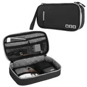Portable Multi-functional Headphone Charger and Data Cable Storage Bag with Power Pack - 24 x 12 x 5cm