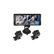 Baby Car Camera HD 1080P Car Baby Monitor 6.8 inch Display Baby Car Mirror with 2 Night Vision Camera