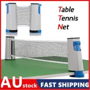 Table Tennis Net Ping Pong Retractable Net Rack Portable Indoor Sports Training