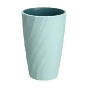 Toothbrush Cup Reusable Bathroom Tumbler Cup for Bathroom, Light Blue