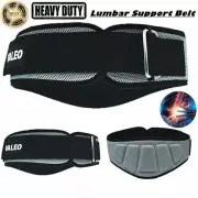 Weight Lifting Lower Back Lumbar Support Waist Belt Brace Gym Sport Pain Relief