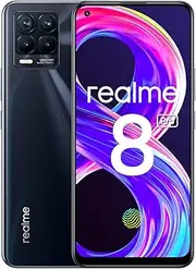 [realme] 8 Pro Dual-SIM 128GB + 6GB RAM (No CDMA | GSM Only) Factory Unlocked 4G/LTE Smartphone (Punk Black) - International Version