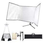 SMDV FLIP BANSA w/ Bag+BallHead/Studio Universal Photography Clamshell Reflector