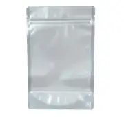 1000 Pcs Mylar Zip Seal Bags 1 Quart 6”x 9" Smell Proof Heat Seal Stand Up Clear