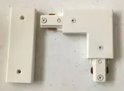 [2 Pack] VECTOR JUNO Lighting VF2024WH White L Shape 90° Track Connector